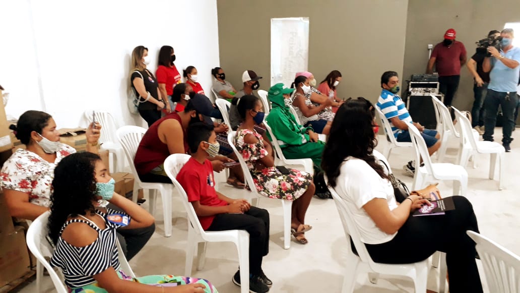 Evento reuniu catadores que participaram do programa 