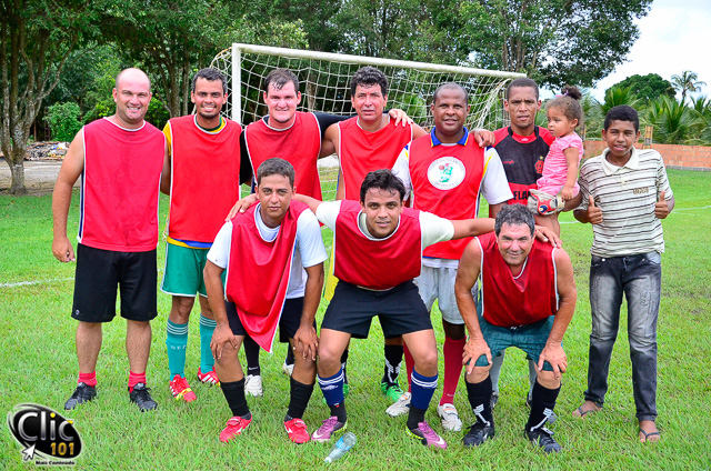 Formação campeã na partida final