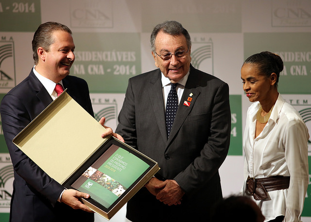 Divulgação - Eduardo Campos, João Martins, Marina Silva