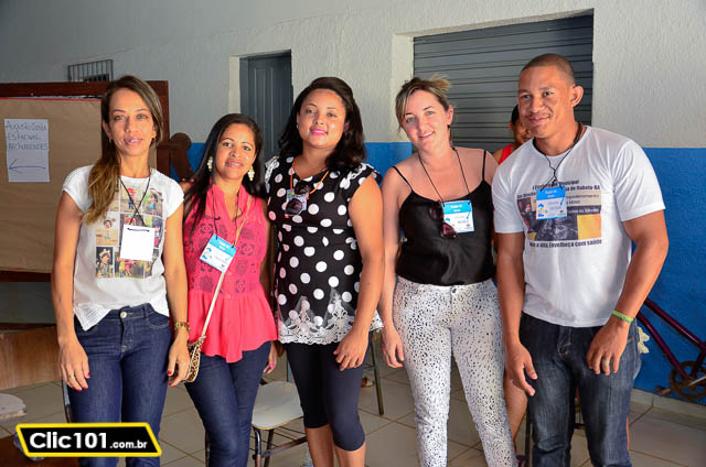 Membros da equipe de apoio