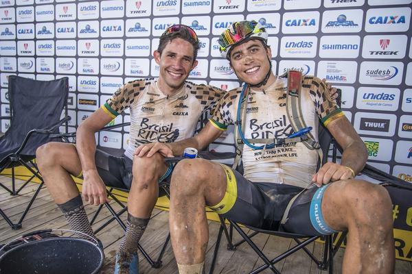 Mario Veríssimo e Kennedi Sampaio (Foto: Fabio Piva)