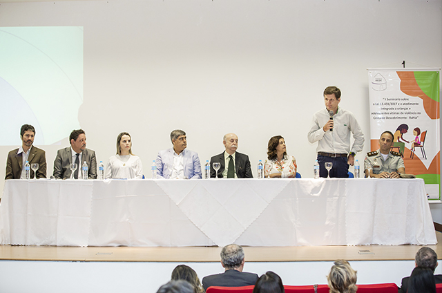 Andreas Birmoser na abertura do Seminário