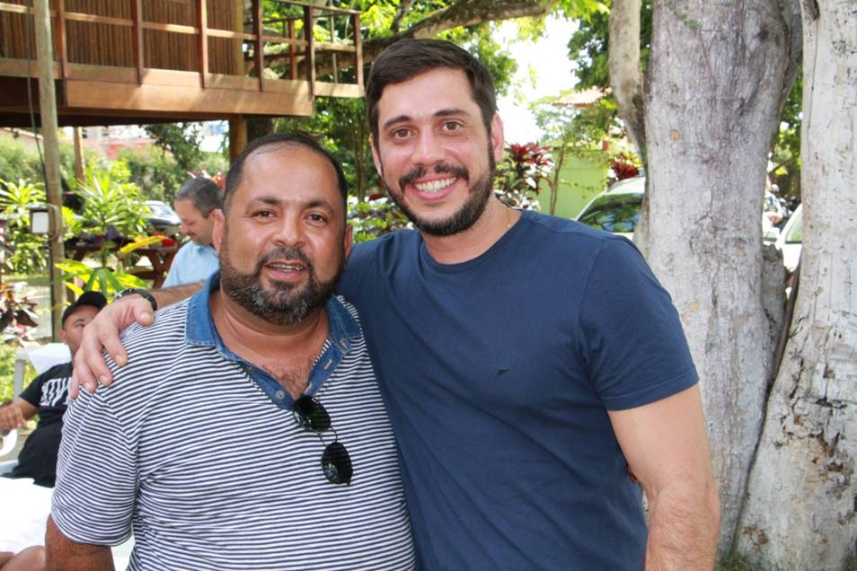 Jorge Maécio (Presidente da Câmara) e Ramos Filho (vereador)