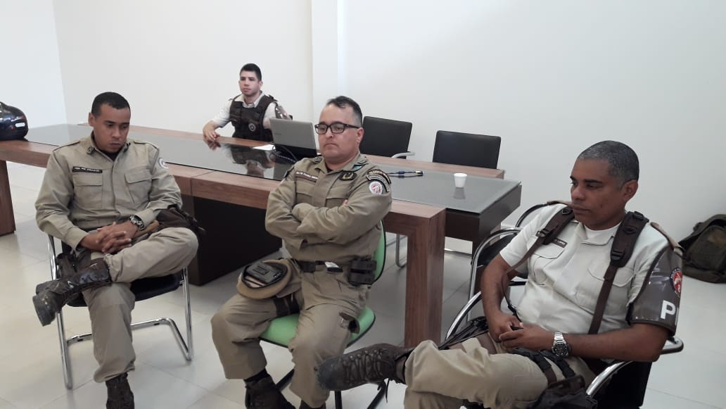 Ten. Diego Araújo / Major Wagner Ribeiro / Capitão Cláudio Lopes
