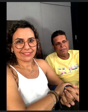 Prefeita Cordélia e seu esposo, Paulo Dapé