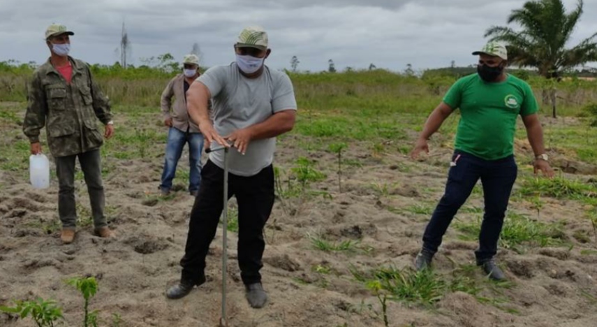 Curso de formação profissional foi ministrado pelo técnico agrícola José Hipólito