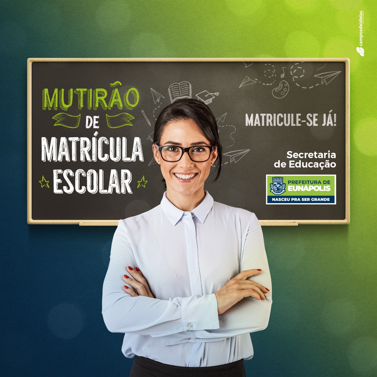 Secretaria de Educação prorroga matrículas na rede municipal de ensino