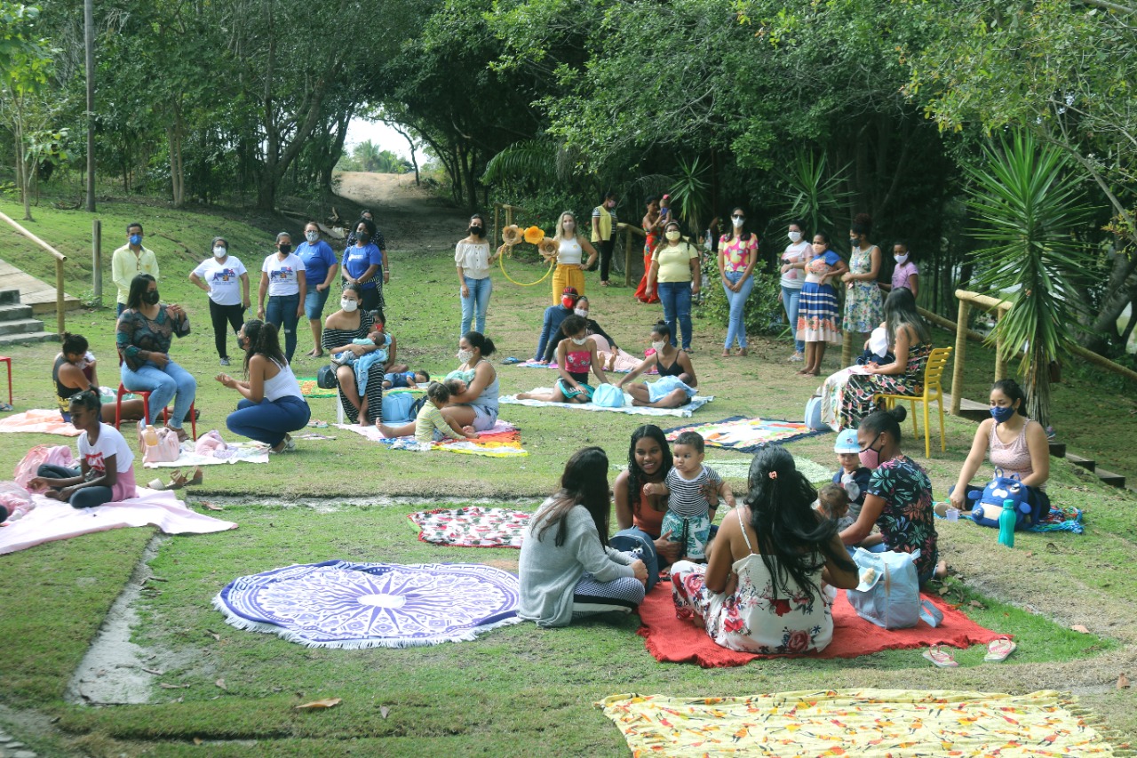 “Hora do Mamaço” finalizou atividades no Parque Ecológico Gravatá