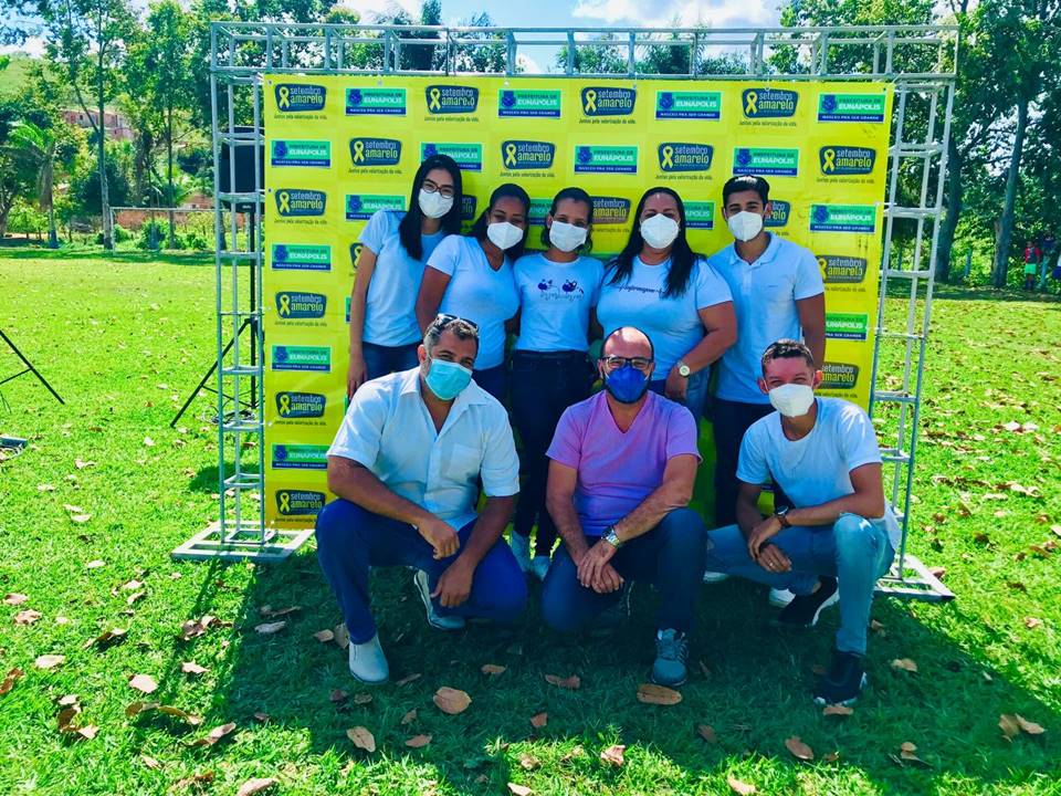 Equipe da secretaria de Saúde realiza busca ativa de pacientes realizando visitas domiciliares