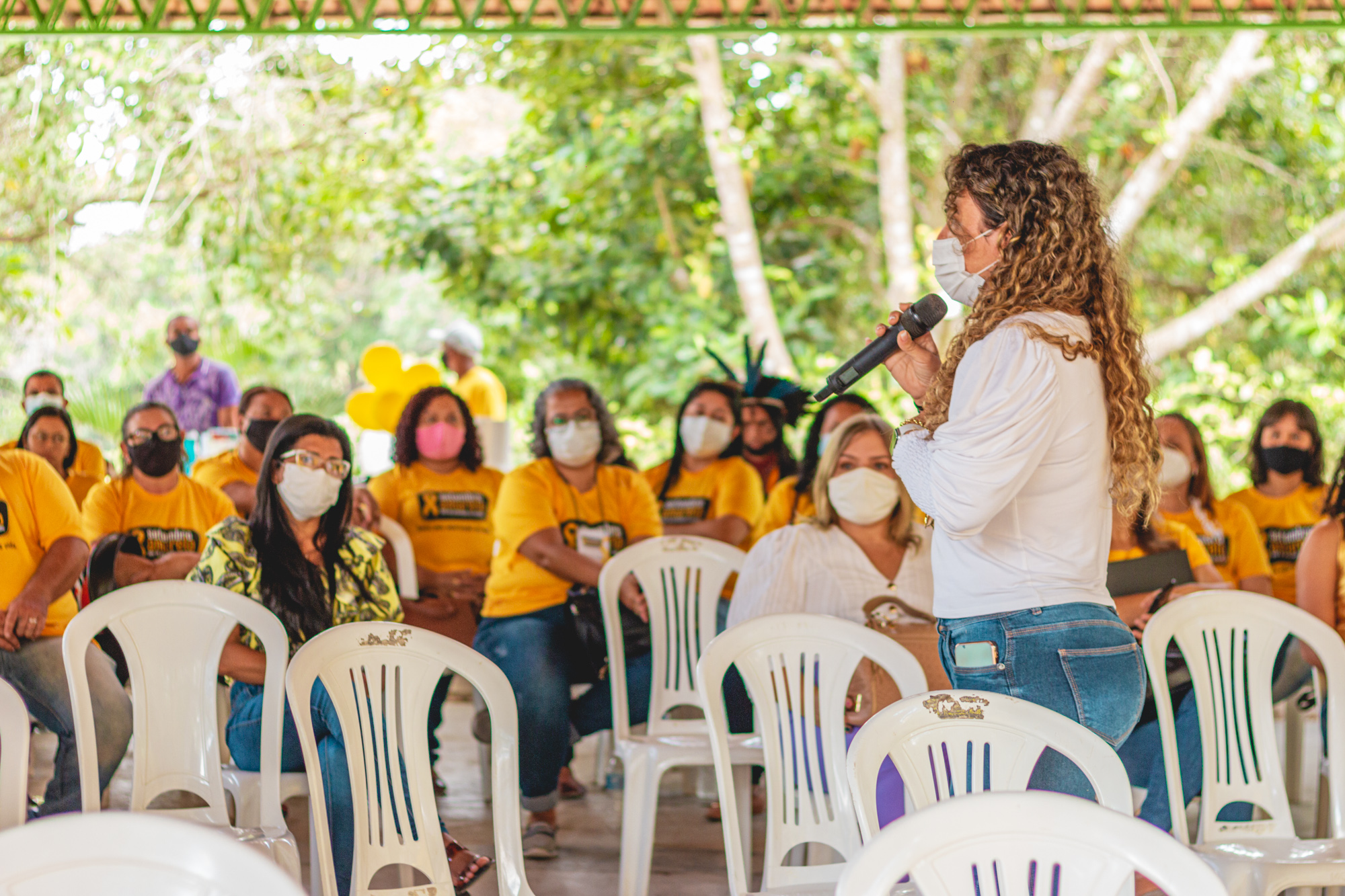 Prefeita Cordélia Torres esteve presente no evento do “Setembro Amarelo”