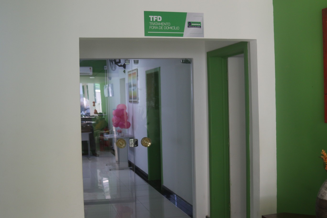 Sala do TFD fica na sede da Secretaria de Saúde, no centro da cidade