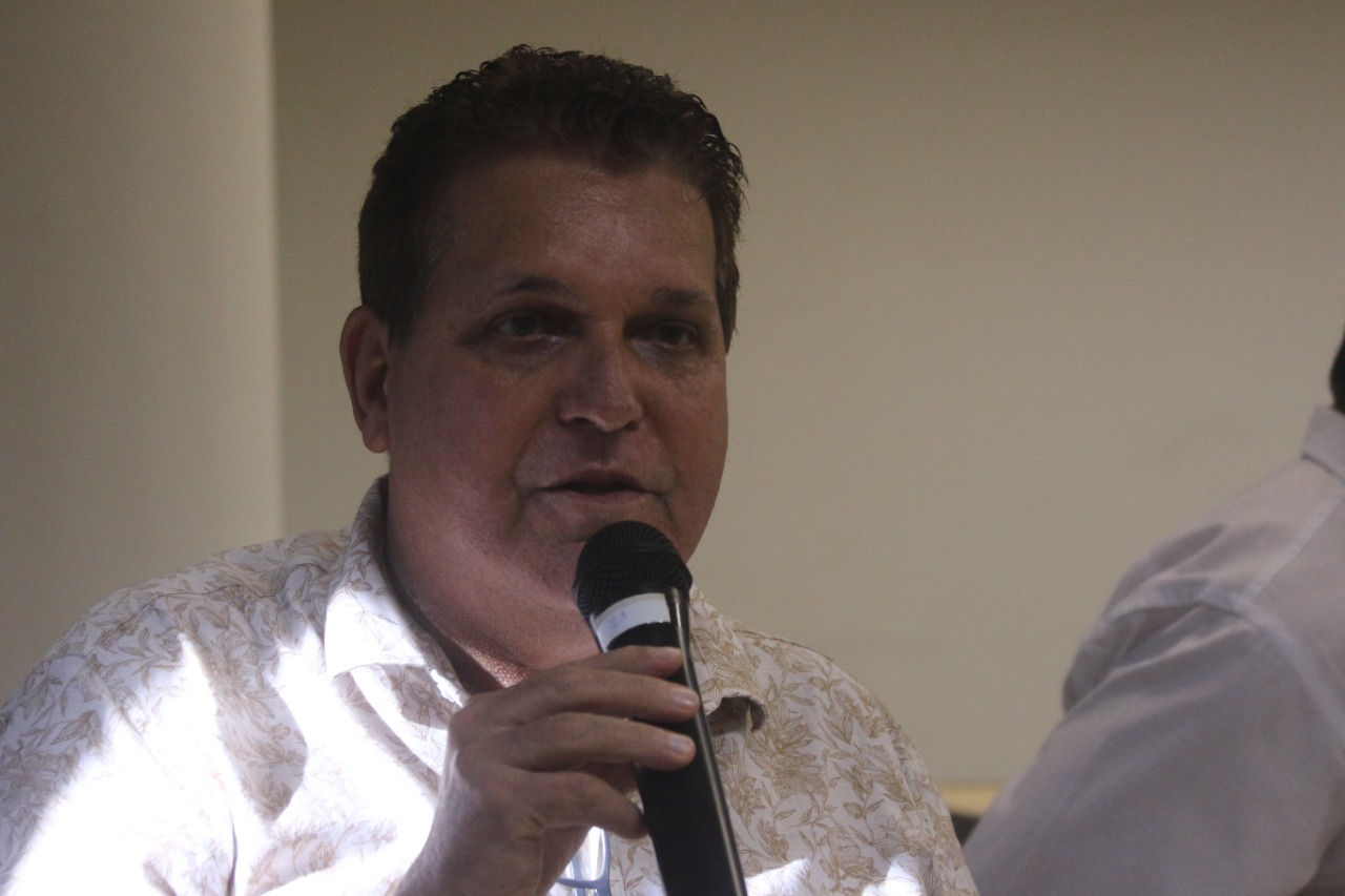 Secretário Paulo Dapé foi o palestrante convidado da edição de novembro do “Papo Jovem”