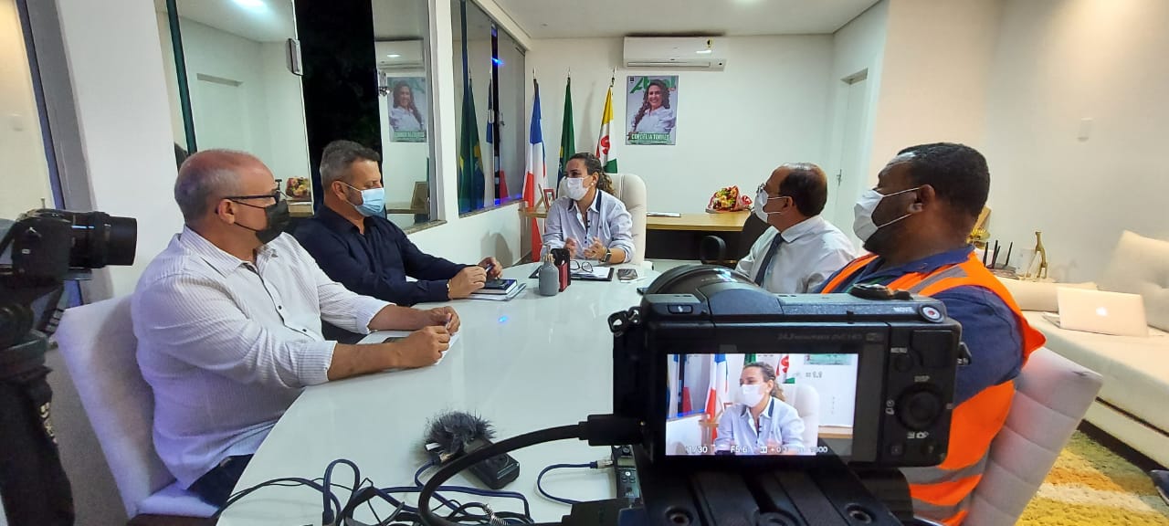 “Live com Cordélia” recebeu secretários municipais para falar com a população