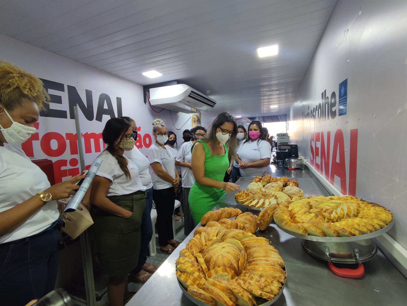 Curso de panificação foi ofertado para moradores do bairro Parque da Renovação