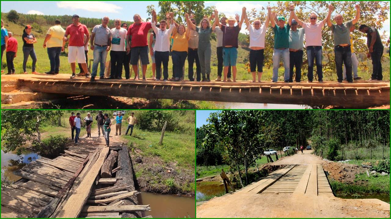 Rio Santa Cruz - antes e depois