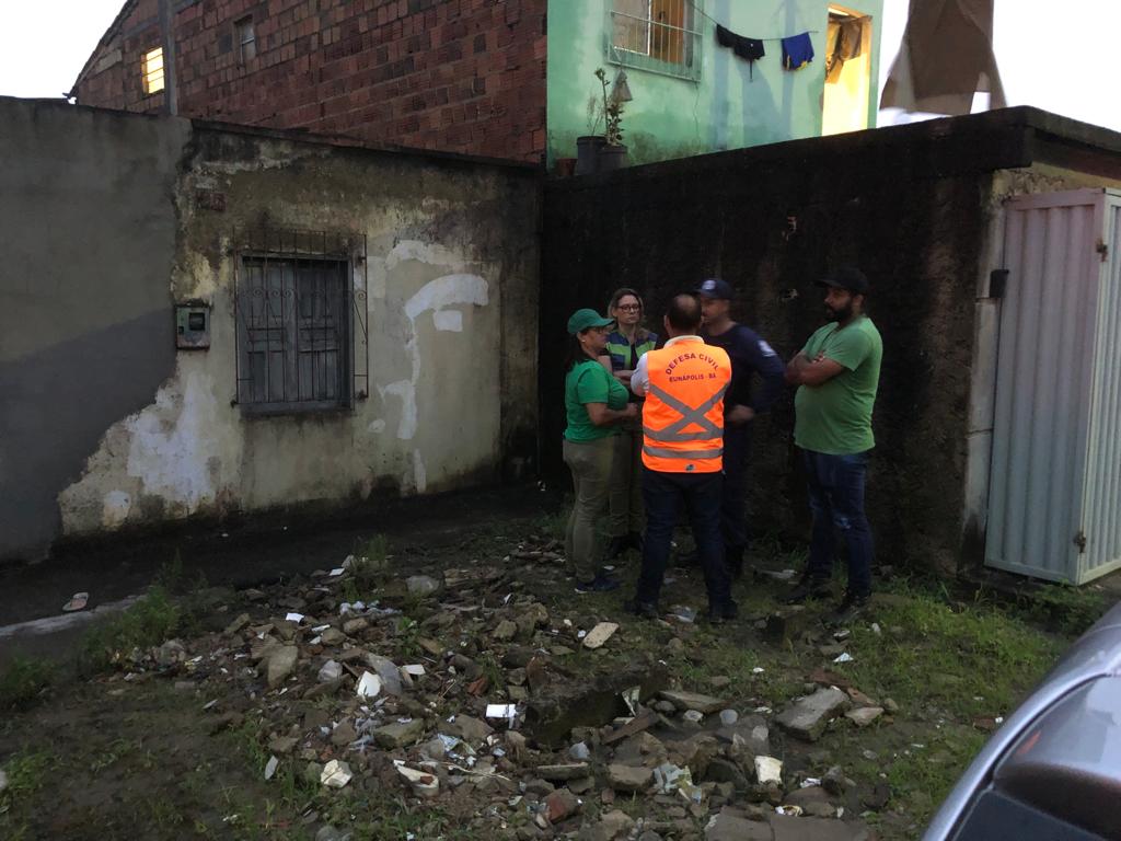 Equipes de diversas secretarias atuam para minimizar danos das chuvas