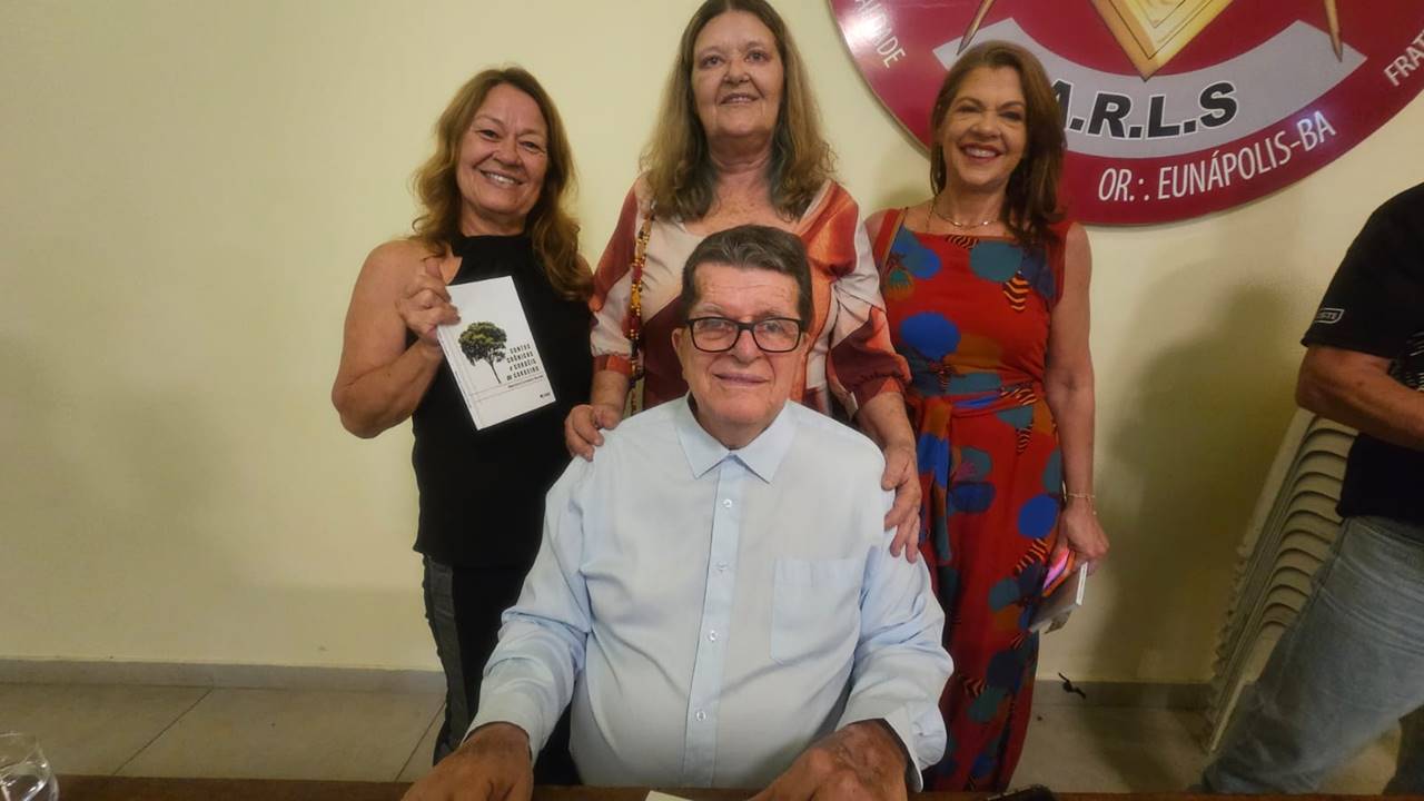 Maurício com familiares