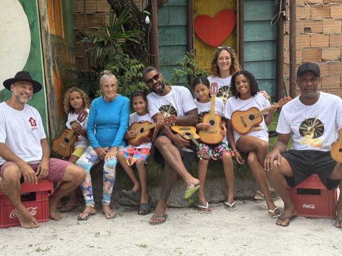 Divulgação Zinga Cavaco - Na Toca do Gabiru, crianças, famílias e artistas se encontraram em um espaço democrático de cultura.