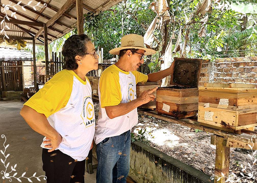 Joaquim de Aviz Silva e a esposa Leuciléa Dias Silva - Foto: Ana Laura