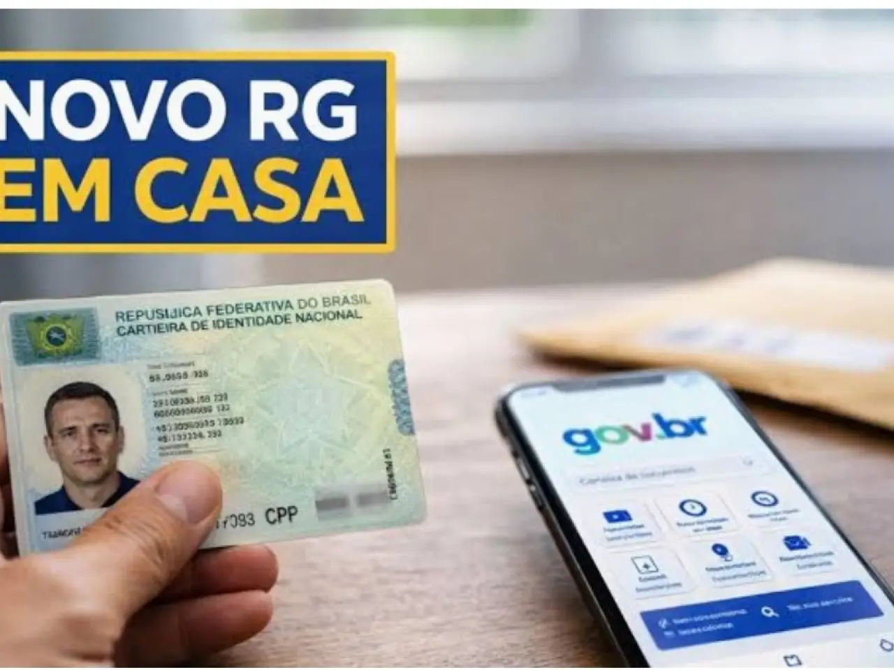Digitalização avança na emissão da nova identidade no Brasil, com parte do processo iniciada online e envio pelos Correios já disponível em alguns estados, enquanto outros ainda dependem de retirada presencial e enfrentam desafios ligados a prazos e expansão do atendimento.