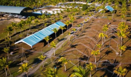 No extremo sul da Bahia, acampamento reúne 3 mil crianças e adolescentes em ações de serviço e disciplina