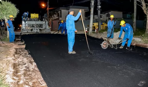 PORTO SEGURO: Asfalto chega à Rua Rio de Janeiro, no bairro Mundaí