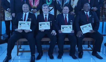 Conselho de Kadosch Filosófico recebe 4 novos Irmãos no Grau 29
