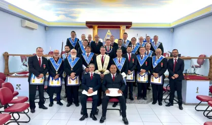 Elton Lira e João Victor Vasconcelos são elevados a Companheiros em Sessão Magna na Fraternidade Itabelense 