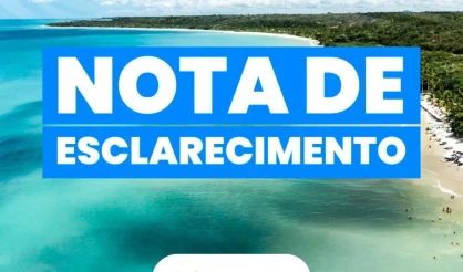 Decisão sobre reintegração de posse de área de praia em Trancoso é de responsabilidade do Judiciário, esclarece Prefeitura de Porto Seguro