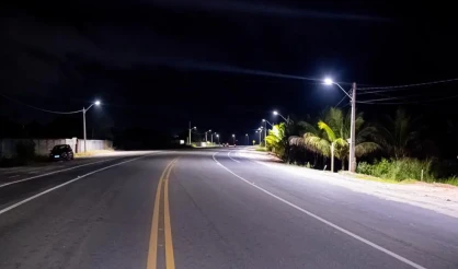 Prefeitura de Porto Seguro implanta iluminação e reforça segurança no semi-anel viário