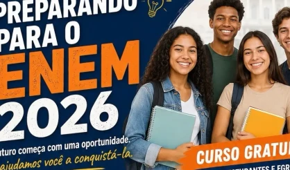 Preparando para o ENEM chega ao quarto ano transformando sonhos em oportunidades