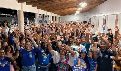 Flauzino mostra força, reúne multidão e vereadores em apoio ao seu time para as eleições de 2026
