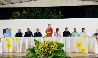 Rotary Club de Itabela reconduz Denair Covre à presidência; confira os clics da posse