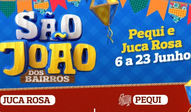 Prefeitura de Eunápolis divulga programação do São João dos Bairros deste fim de semana