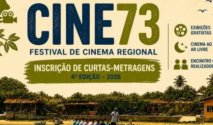 CINE73 abre inscrições para sua 4ª edição e anuncia festival em Caraíva entre 19 e 22 de agosto de 2026