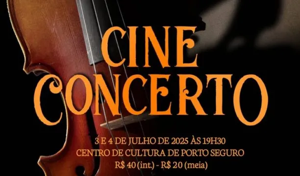 Projeto Ecoar Bahia apresenta o Cine Concerto com a Orquestra Jovem ECOAR, dias 3 e 4 de julho em Porto Seguro