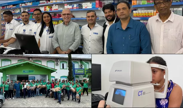 Mais uma empresa inaugurada no município; Entrega de novos kits a agentes de saúde e endemias; Mutirão oftalmológico no Alecrim II e Stela Reis