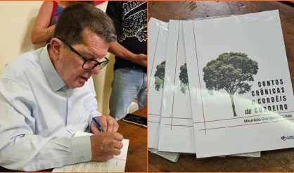 CULTURA: Escritor Maurício Nunes tem lançamento e noite de autógrafos da sua obra “Contos, Crônicas e Cordéis de Cordeiro”
